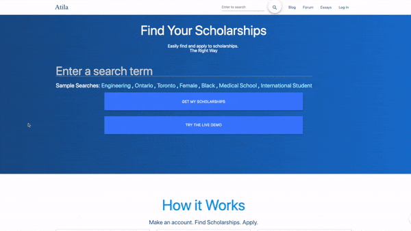 Atila Registration Walkthrough